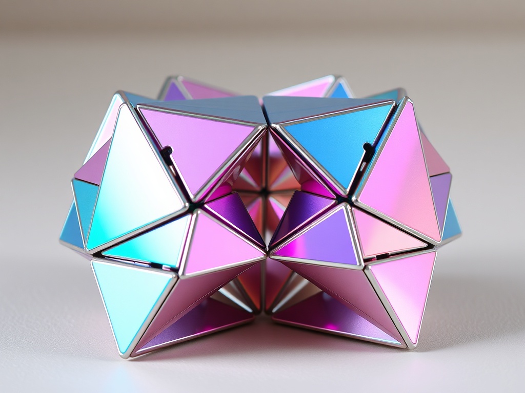 TOSY Magnet Pyramid Stone - Cubo Magnético 1 Billón de Formas